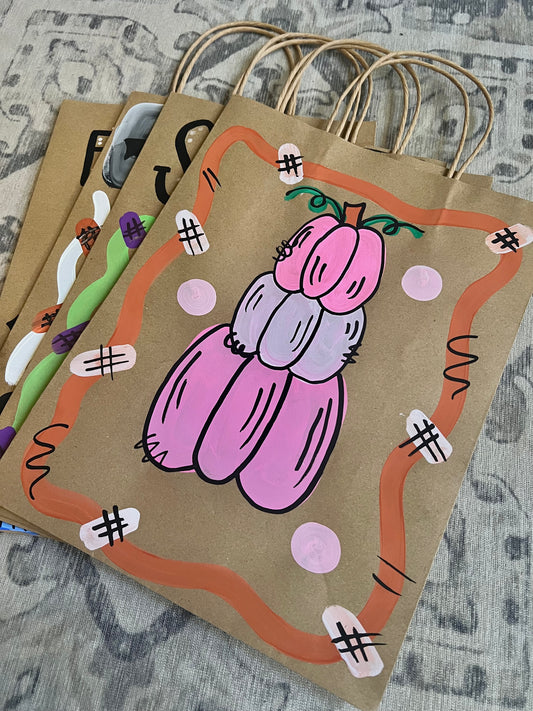 Pumpkins Fall Bag - colors customizable