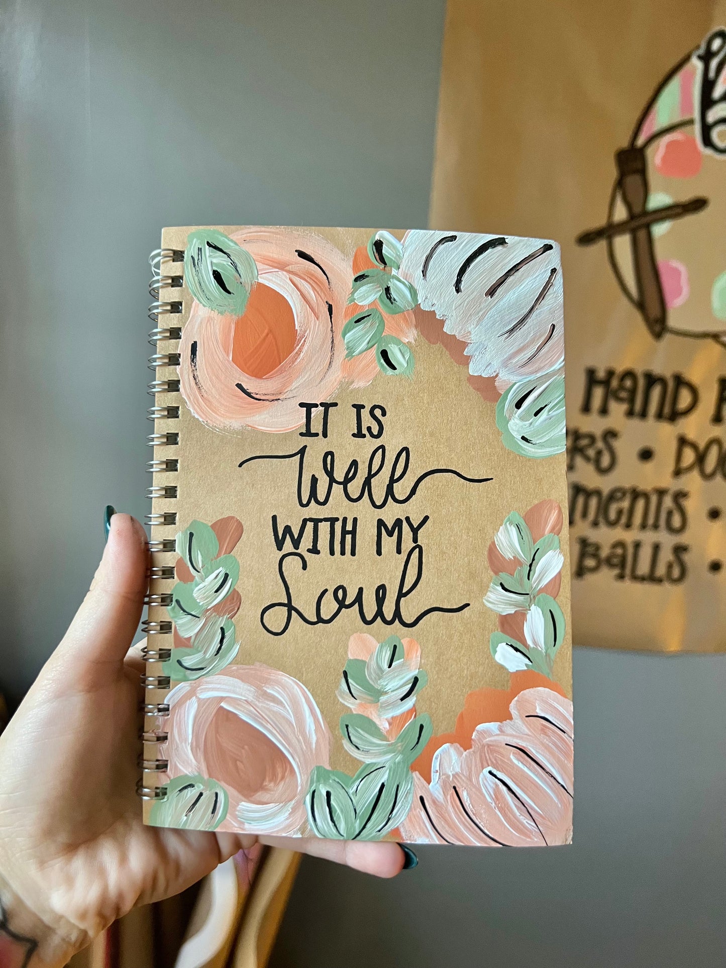 Painted Notebook. - Style one